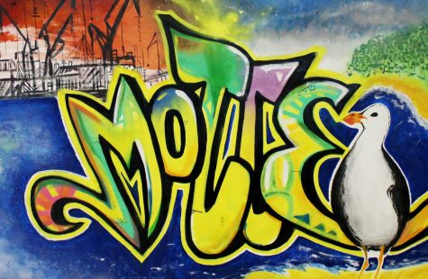 Graffittibild aus dem Jugendbereich