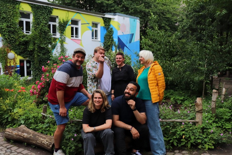 Gruppenbild des Vorstandes des MOTTE e.V.